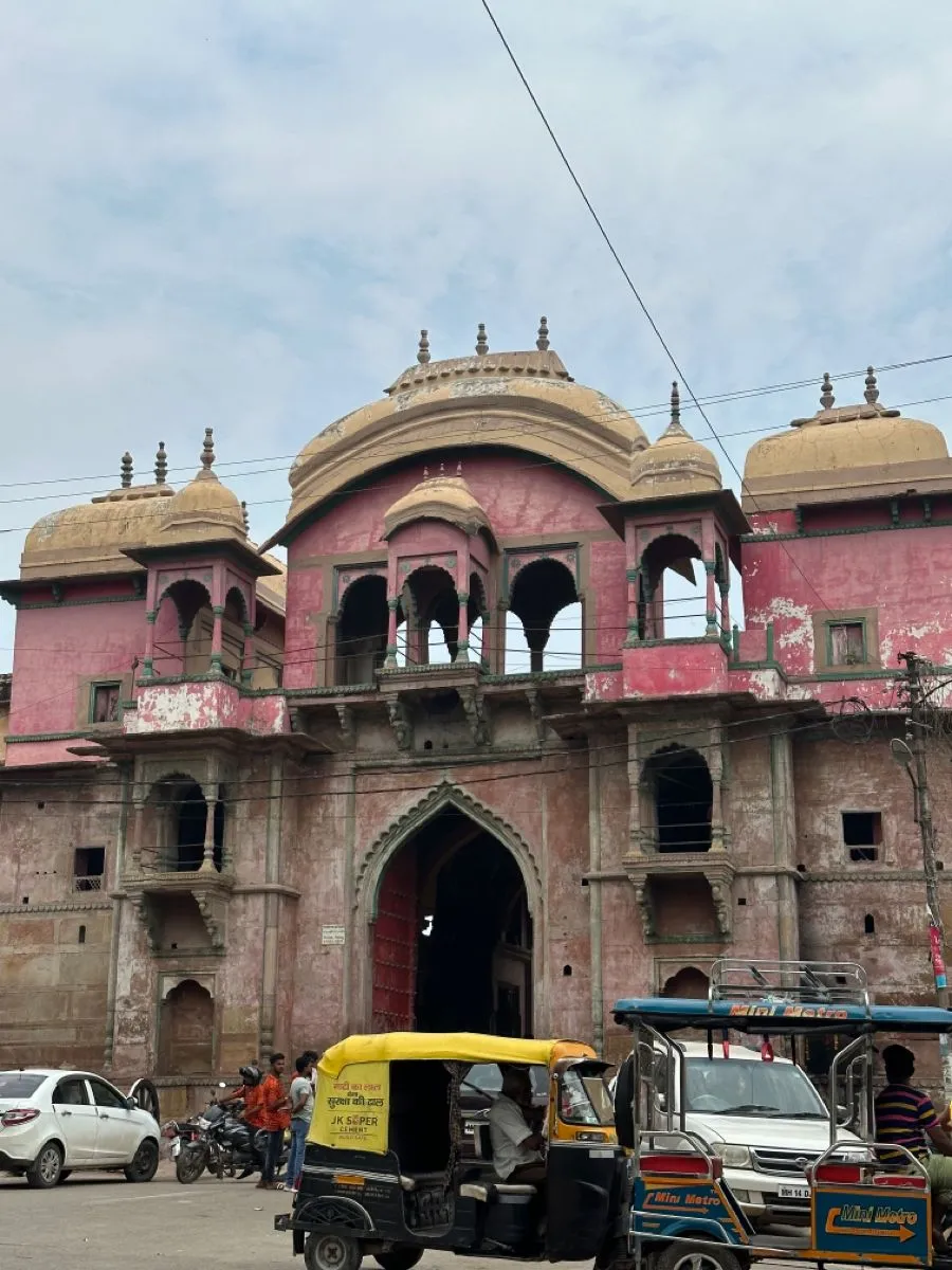 The 18th century Ramnagar Fort on the eastern bank of the Ganga
